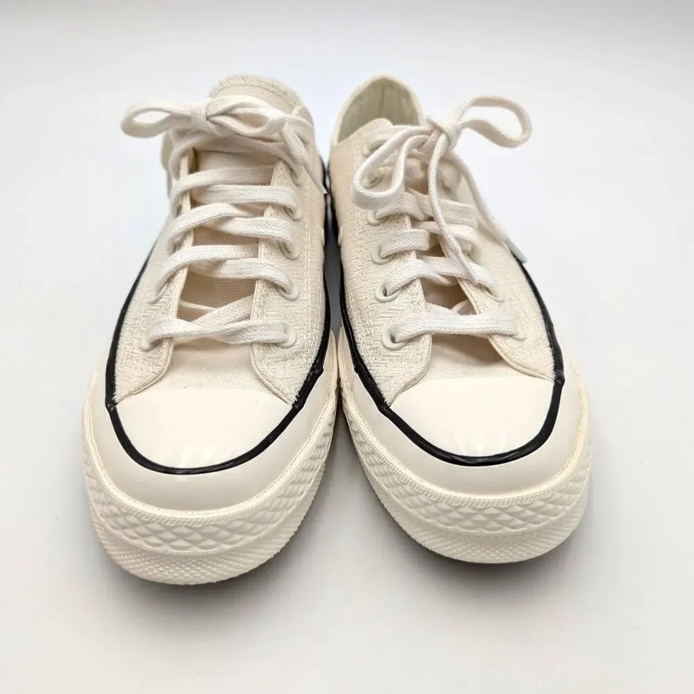 Converse Chuck 70 Lace-Up Sneaker Shoes Unisex Off White Size US W8/M6 EU39 - Picture 2 of 11